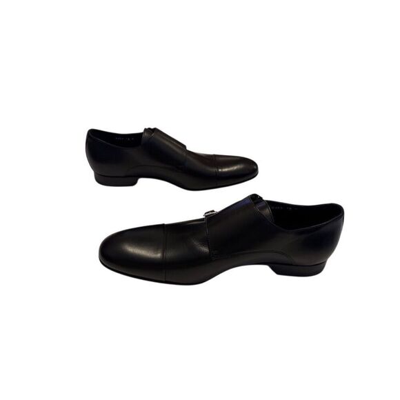 Massimo Matteo Men's Black Double Monk Strap Dress Shoes Size 13 M - Picture 4 of 9